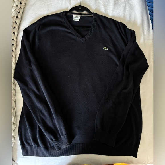 Lacoste mens v neck- (men’s xlarge) - Picture 3 of 5